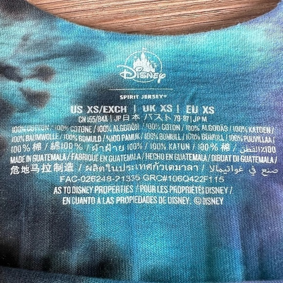 Disney Haunted Mansion Spirit Jersey Tie Dye Blue Purple Madame Leota XS READ - Picture 14 of 16